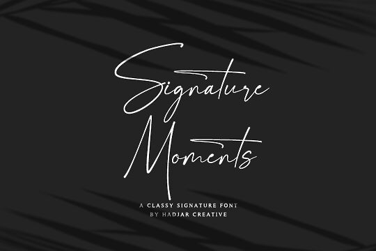 Signature Moments
