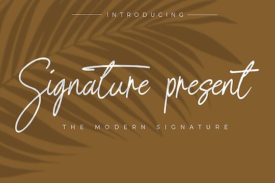 Signature Present