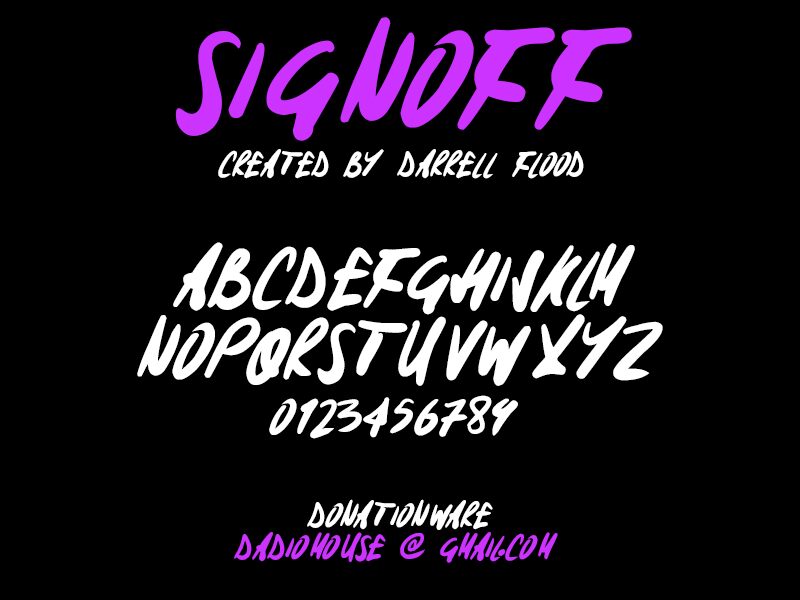 Signoff