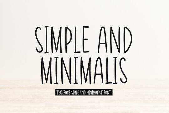 Simple And Minimalis