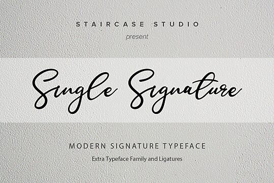 Single Signature