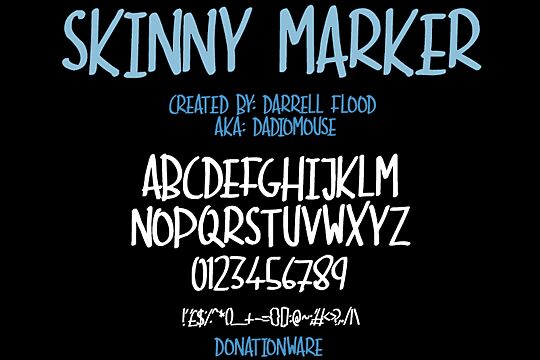 Skinny Marker