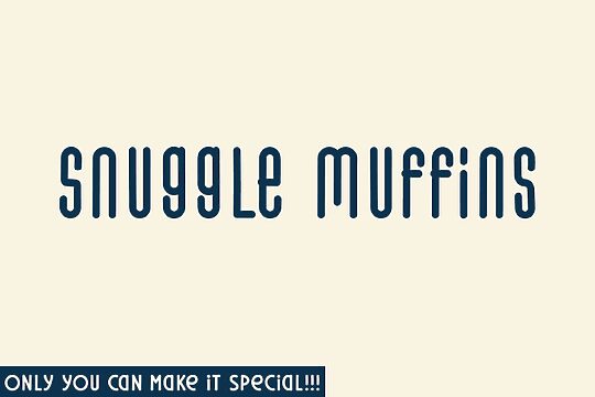 Snuggle Muffins