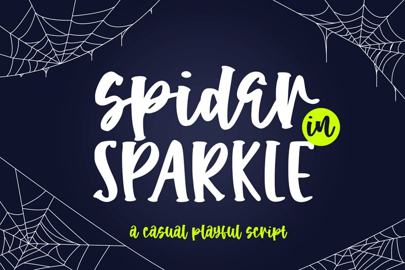 Spider in Sparkle