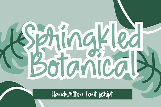 Springkled Botanical
