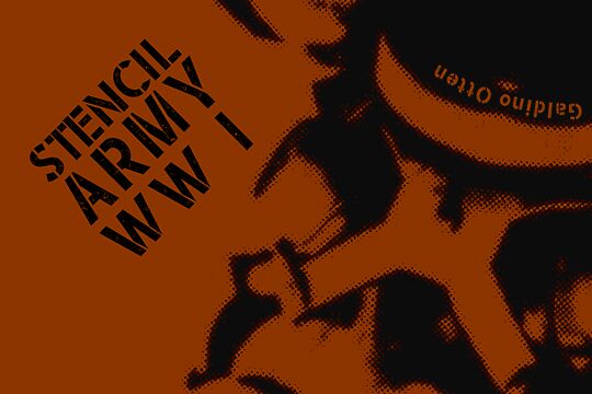 Stencil Army WW I