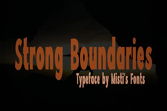 Strong Boundaries