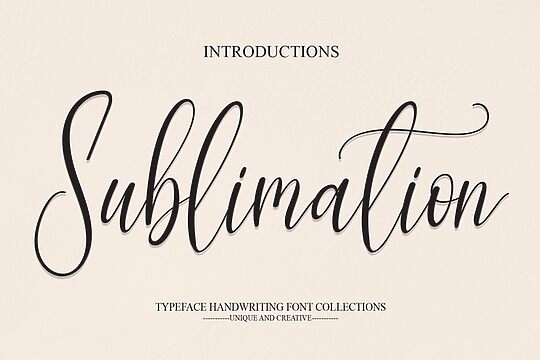 Sublimation