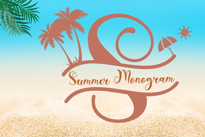 Summer Monogram