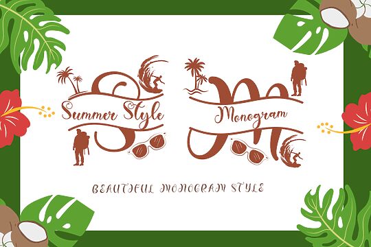 Summer Style Monogram