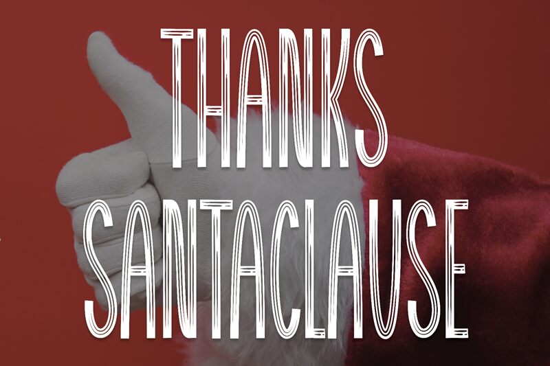 Thanks Santaclause