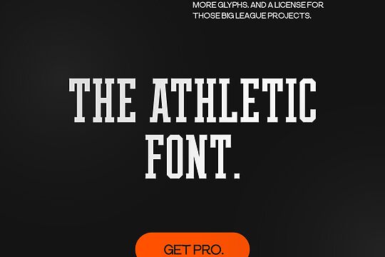 The Athletic Font