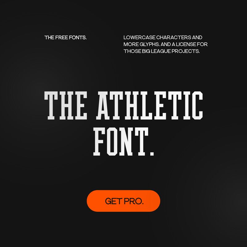 The Athletic Font