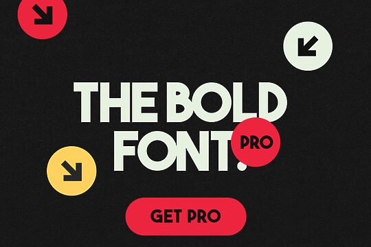 The Bold Font