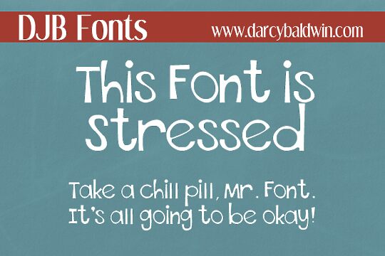 This Font is Stressed