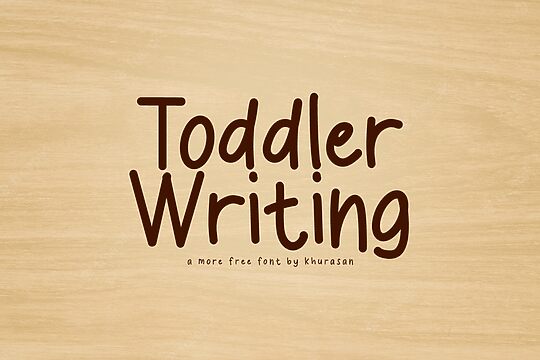 Toddler Writing