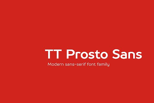 TT Prosto Sans
