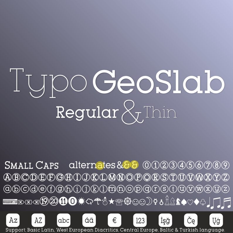 Typo GeoSlab