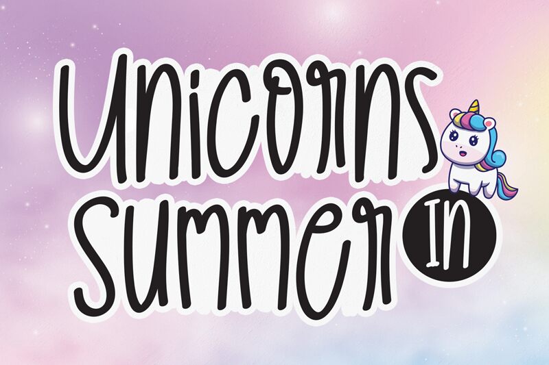 Unicorns In Summer