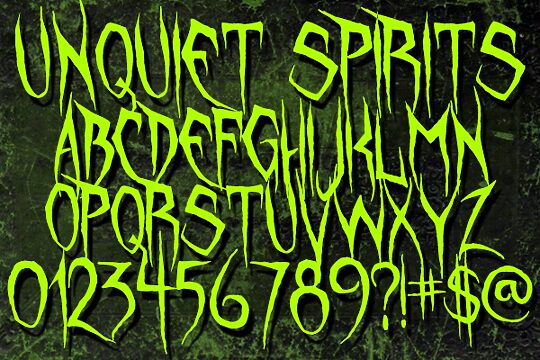 Unquiet Spirits