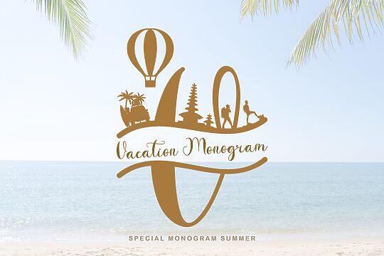 Vacation Monogram