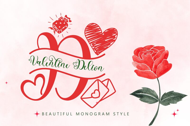 Valentine Delion Monogram