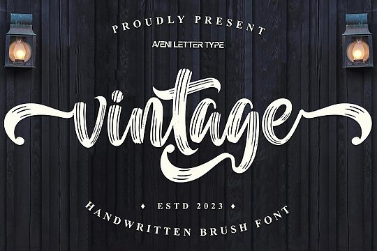 Vintage Brush