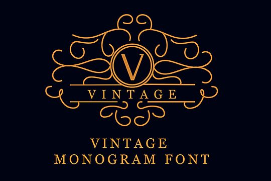 Vintage Monogram