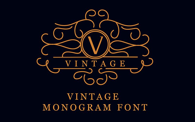 Vintage Monogram