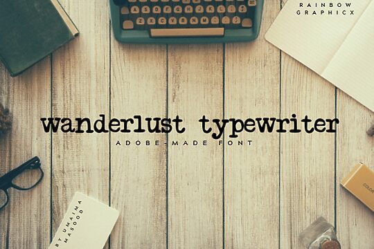 Wanderlust Typewriter