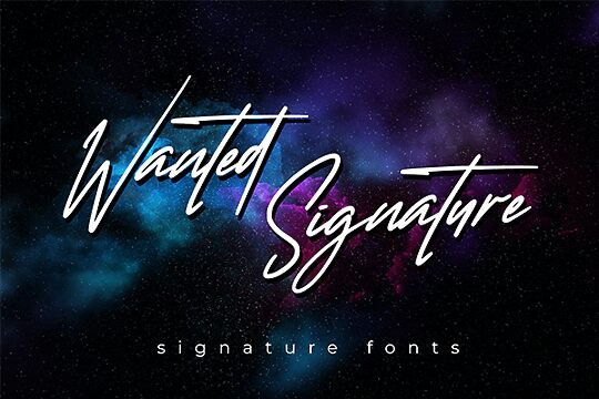 Wanted Signature