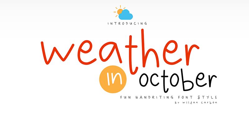 Weather in October