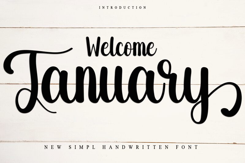 Welcome January