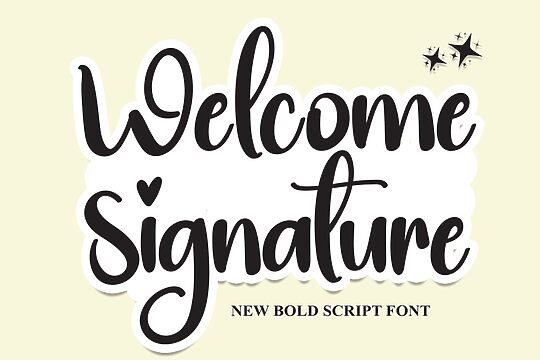 Welcome Signature