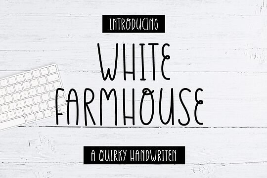 White Farmhouse