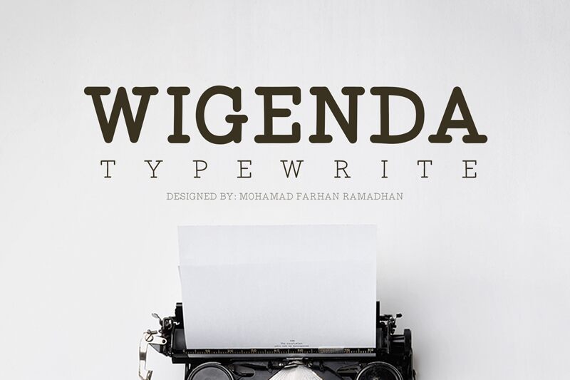 Wigenda Typewrite