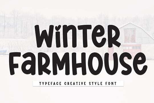 Winter Farmhouse