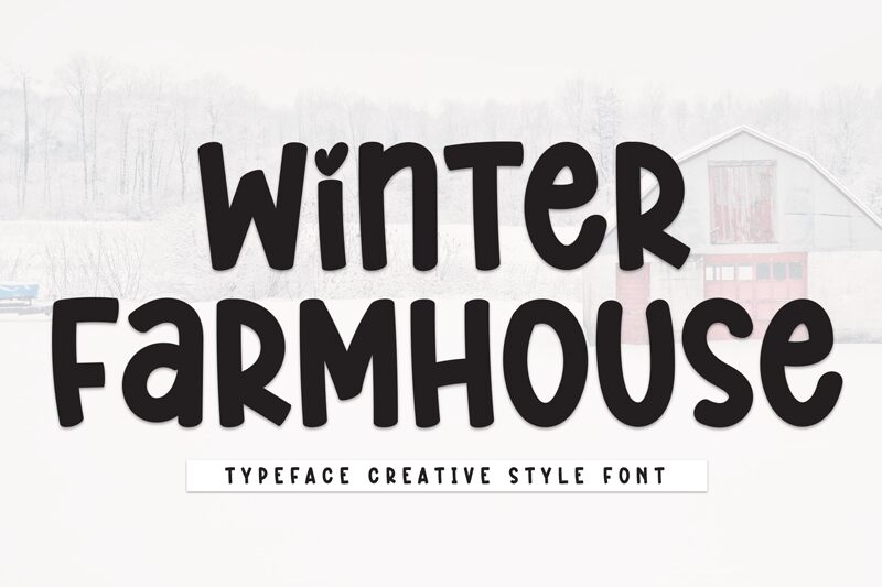 Winter Farmhouse