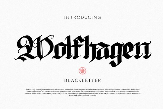 Wolfhagen Blackletter