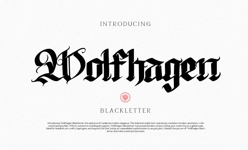 Wolfhagen Blackletter