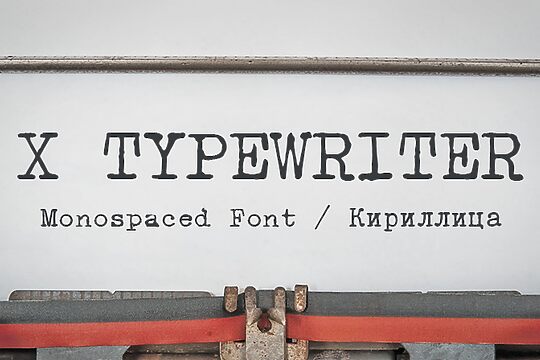 X Typewriter