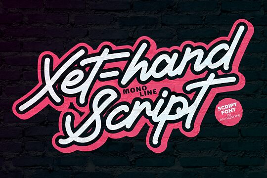 Xet-hand Script