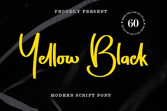 Yellow Black