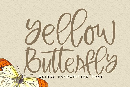 Yellow Butterfly