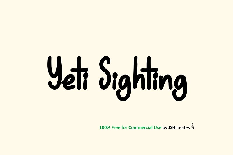 Yeti Sighting