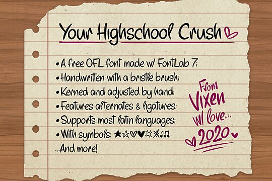 Your Highschool Crush