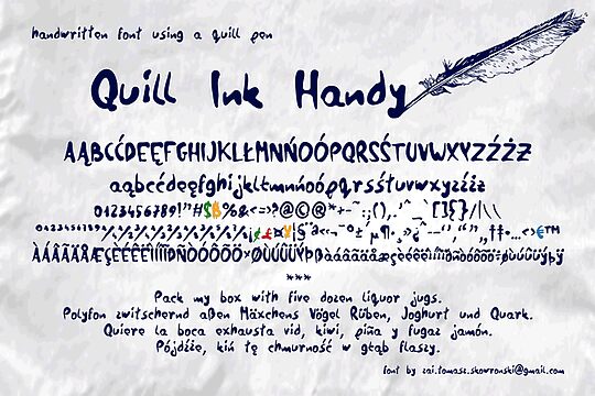 zai Quill Ink Handy